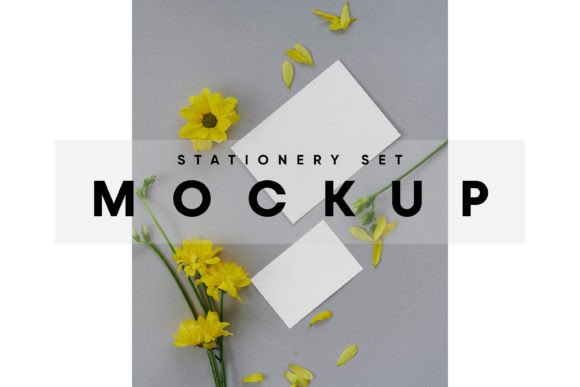 Business Cards on Floor Mockup: Elevate Your Brand Presentation