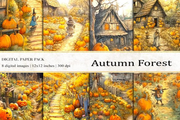 Elevating Creative Workflows with Autumn Forest Digital Papers: A Strategic Asset for Modern Designers