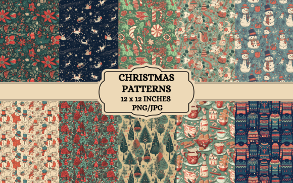 Elevating Creative Workflows with Christmas Patterns Christmas Paper in the Digital Age
