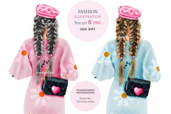 Fashion Girl Clip Art, Women PNG: A Versatile Digital Asset for Creative Projects