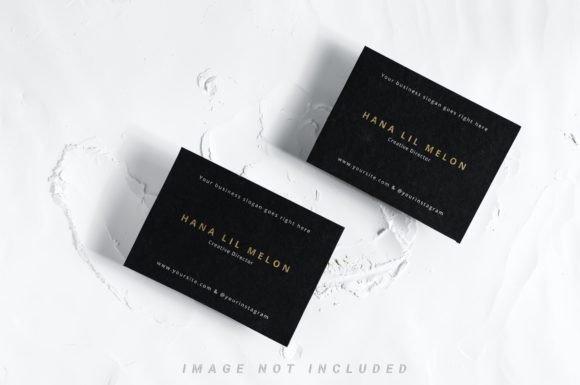 Mockup Blank Business Cards