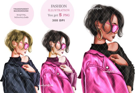 Morden Girl Clip Art and Fashion Clip Art: A Creative Resource Guide