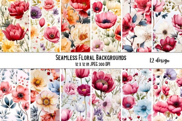 Unlocking Creativity with Seamless Floral Pattern Backgrounds: A Guide to Digital Scrapbooking and Design