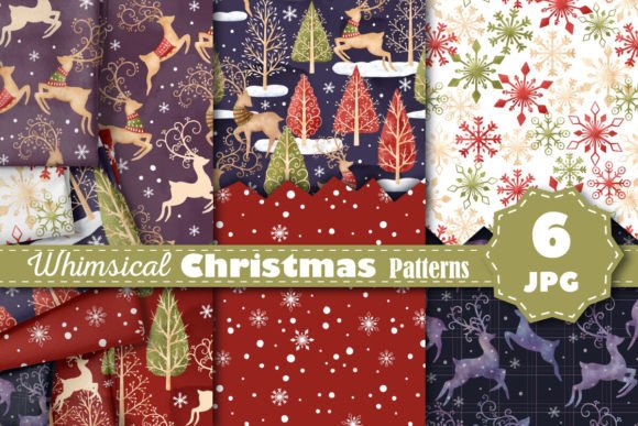 Whimsical Winter Christmas Patterns II: A Creative Resource for Festive Projects